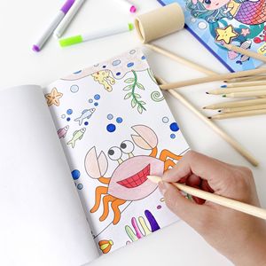 <span class=keywords><strong>Libro</strong></span> da colorare sirena per bambini età 3-8 bomboniere <span class=keywords><strong>festa</strong></span> a tema sirena libri da colorare personalizzati - Product Image 2