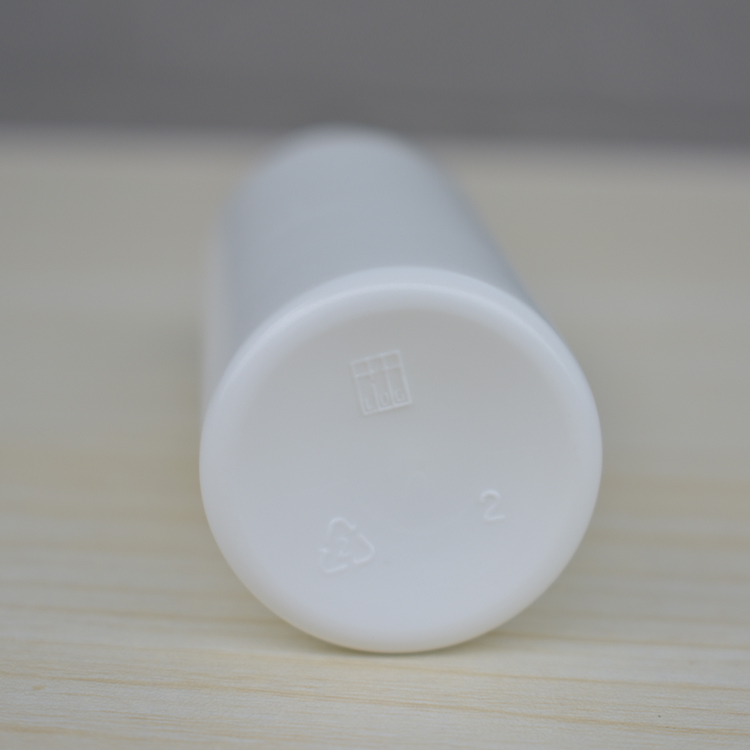 Empty 60 ml white child resistant cap HDPE plastic bottle for Kirkland minoxidil solution