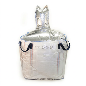 PP Food Grade FIBC Jumbo Bag Bulk Bag 1 Ton Container Liner High Capacity Industrial Use 5:1 Safety Factor Customizable Flat - Product Image 1