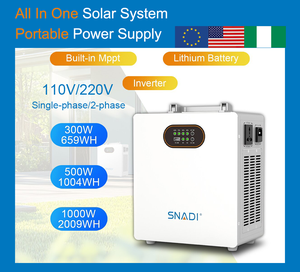 Kit di Generatori Portatili USB con Pannello Solare da 200 Watt per Dispositivi Domestici, Set con Kit di Conversione Solare MPPT - Product Image 4