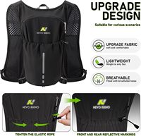 Échantillon gratuit en gros Sac à dos d'hydratation tactique 3L Bagages Course en plein air Cyclisme Sac à eau avec poche à eau