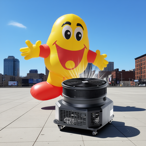 Ventilateur souffleur 1/2 HP 370W IPX3 étanche pour tube gonflable, figurine de 12 pouces, danseur publicitaire, gonflables publicitaires - Product Image 2