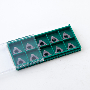 Fengyi 16NR2.00ISO-M Plaquette de tournage pressée, revêtement TIN/TIAIN, pour tournage de filetage à vitesse moyenne et élevée, OEM, 10 pièces, 16NR2.00ISO-M Tung - Product Image 5
