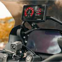 CHIGEE 4.3 pouces Portable Gps système moto Dvr caméra Navigation Carplay tableau de bord Console pour moto