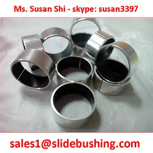 carbon steel bronze powder ptfe mos2 bushing