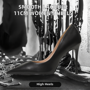 Zapatos de Tacón Alto Stiletto para Mujer, de Charol Liso, con Tacón Delgado, Antideslizantes y Resistentes, para Primavera/Verano - Product Image 4
