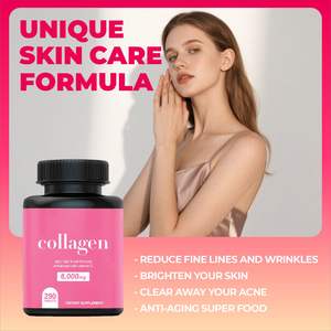 <span class=keywords><strong>Comprimés</strong></span> de collagène à marque privée personnalisables : <span class=keywords><strong>Comprimés</strong></span> de collagène marin hydrolysé avec glutathion pour la peau, <span class=keywords><strong>anti</strong></span>-<span class=keywords><strong>rides</strong></span> - Product Image 4