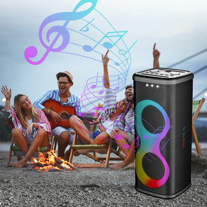 Enceintes de fête JBK-8805 JBK-8806 de haute qualité 8'*2, dernières enceintes sans fil BT avec éclairage RGB, connexion sans fil/radios/<span class=keywords><strong>USB</strong></span> - Product Image 6