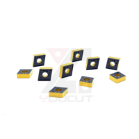 Plaquette de tournage en carbure de tungstène CNMG120408-BTM, insert indexable pour tour CNC, R0.8mm, pour tournage semi-brut de l'acier au carbone et des alliages d'acier
