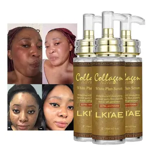 AILKE Skin Care Private Label Natural Collagen Moisturizing Kojic Acid Remove Spots Whitening Face Serum