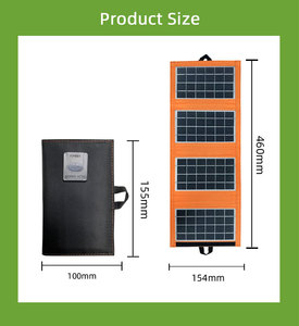 Panneaux solaires monocristallins miniatures haute efficacité, étanches, 6W, PERC, grade A, 6V, petit chargeur solaire rapide pour téléphone portable - Product Image 2
