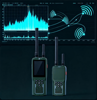 Moniteur de signal sans fil portable, dispositif de détection de spectre, liaison d'équipe 1+N, batterie 10H, surveillance RF multi-bandes de l'environnement