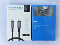 Câble USB C vers Type C Thunderbolt 3 40 Gbps 8K 60Hz Type-C USB 4.0 PD 240W Câble de charge rapide Prise en charge de la transmission audio et vidéo 4