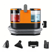 Nettoyeur de tissu à vapeur à haute aspiration 20KPa 1000W 3-en-1 Machine de nettoyage de tapis de tapisserie d'ameublement Mode eau chaude et vapeur