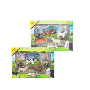 Modèle éducatif de <span class=keywords><strong>classe</strong></span>, ensemble d'animaux de ferme en plastique, jouet pour enfants <span class=keywords><strong>2020</strong></span> - Product Image 1