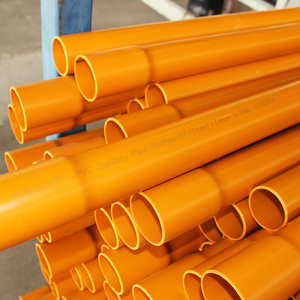 Tuyau en mousse PVC orange DrainPro 160 mm, longueur 6 m, épaisseur 3 mm, raccordement par solvant, marque Goldfinch, pour drainage à haut débit - Product Image 2