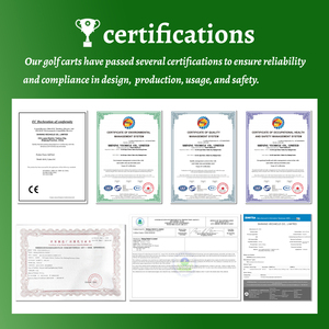 Véhicule touristique électrique personnalisé 48V/5KW à moteur AC, 8 places, pour visites de ville et excursions, type Club Car - Product Image 3