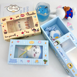 Caja de Papel Rectangular Personalizada para Juguetes de Peluche, Caja de Regalo con Diseño de Dibujos Animados y Logotipo - Product Image 2