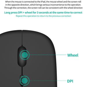 Clavier et souris sans fil BT 5.0 & 2.4G, ensemble mini clavier multimédia et souris pour ordinateur portable, PC, TV, iPad, Macbook, Android - Product Image 4