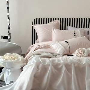 <span class=keywords><strong>Cama</strong></span> de tela Retro francesa, apartamento pequeño de lujo sencillo, dormitorio principal, <span class=keywords><strong>cama</strong></span> doble de <span class=keywords><strong>segunda</strong></span> <span class=keywords><strong>mano</strong></span> con característica ajustable, borde suave - Product Image 2