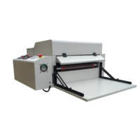 Nouvel équipement de pelliculage semi-automatique pour laboratoire, machine de laminage et de revêtement de plaques UV, vitesse 0-10 m/min, largeur de travail maximale 320 mm