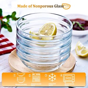 Offerta Speciale: Coppette in <span class=keywords><strong>Vetro</strong></span> da 4 Pollici, Mini <span class=keywords><strong>Ciotole</strong></span> in <span class=keywords><strong>Vetro</strong></span> per Dessert, Frutta, Zucchero, Preparazione in Cucina, Noci, Caramelle - Product Image 4