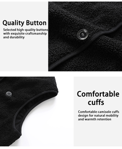 <span class=keywords><strong>Chaleco</strong></span> térmico con control de cuatro interruptores de 14 áreas, chaqueta de <span class=keywords><strong>hombre</strong></span>, <span class=keywords><strong>chaleco</strong></span> térmico con calentador Usb eléctrico de Invierno para mujer - Product Image 4