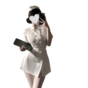Sexy and alluring lingerie cosplay nurse uniform high-end plus size role-playing short skirt nightgown - Product Image 5