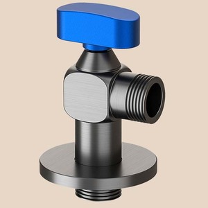 Robinet d'angle en laiton anti-explosion à corps épaissi, avec noyau de robinet à bille, <span class=keywords><strong>grand</strong></span> débit, pour salle de bain et cuisine - Product Image 6
