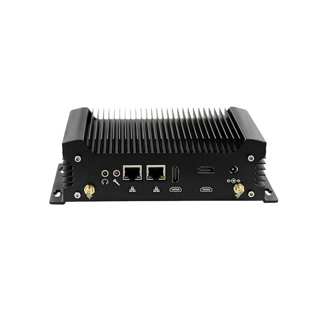 Fanless Mini PC Intel Core I3 I5 I7 4th-12th Gen CPU DDR4 RAM Dual Lan Dual HD-MI AU/US Plug New Industrial Computer
