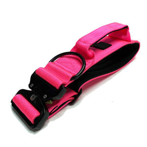 Nylon de haute qualité 4cm 5cm de large collier de <span class=keywords><strong>chien</strong></span> réglable collier de <span class=keywords><strong>chien</strong></span> tactique avec rembourrage doux pour chiens - Product Image 2