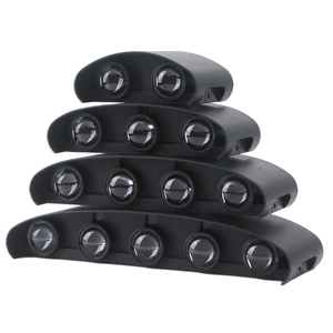 Lampada <span class=keywords><strong>da</strong></span> Parete LED Moderna Impermeabile per Esterni, Luce Telescopica Nera per Hotel, Corridoi e Camere <span class=keywords><strong>da</strong></span> Letto - Product Image 5