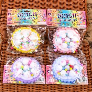 Juguetes <span class=keywords><strong>de</strong></span> descompresión Pinch Taba Family Squishy, simulación <span class=keywords><strong>de</strong></span> pan, <span class=keywords><strong>donut</strong></span>, pata, bola antiestrés, sensorial, unisex, 14 años - Product Image 3