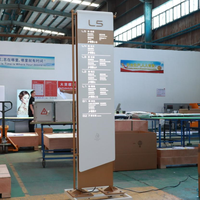 Pour COSUN personnalisé publicité extérieure Totem LED affichage orientation signalisation numérique pour centre commercial aéroport ascenseur Animation