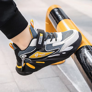 รองเท้าสเก็ตล้อเลื่อนลายการ์ตูนฤดูร้อนสำหรับเด็กผู้ชาย แห้งเร็ว ระบายอากาศได้ดี น้ำหนักเบา กันลื่น สวมใส่สบาย รองเท้ากีฬาสำหรับเด็ก - Product Image 6