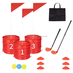 ไม้กอล์ฟฝึกซ้อมแบบปรับได้รุ่นใหม่ หัวไม้พลาสติก พร้อมโลโก้สั่งทำได้ ไม้พัตเตอร์แบบยืดหดได้ ปรับความยาวได้ - Product Image 4