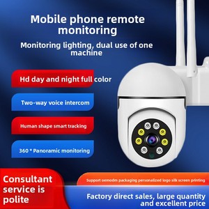 <span class=keywords><strong>Camera</strong></span> Wifi PTZ không dây <span class=keywords><strong>mini</strong></span> ngoài trời 1080P, xoay 360 độ, giám sát nhà cửa, mạng 4G, NVR, ống kính báo động 2MP, sử dụng trong nhà - Product Image 3