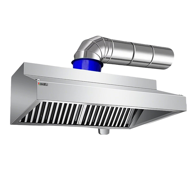 Factory Direct Commercial Stainless Steel 201 Cooker Smoke Exhaust Extractor Hood for Restaurant