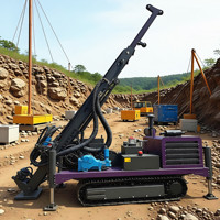 Máquina Perforadora de Núcleos de Diamante, 400m de Profundidad, para Exploración Minera, Equipo de Perforación Hidráulica NQ HQ PQ