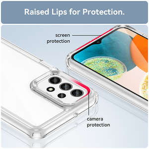 Per iPhone 15 Pro Max <span class=keywords><strong>Case</strong></span> antiurto PMMA + TPU cover per telefono per <span class=keywords><strong>Samsung</strong></span> Full Screen custodia del telefono di protezione per <span class=keywords><strong>Samsung</strong></span> <span class=keywords><strong>M23</strong></span> - Product Image 4