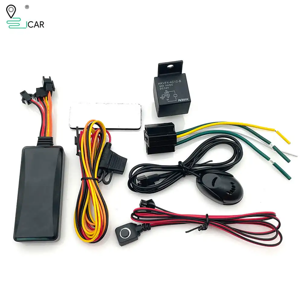 Özelleştirilmiş anti-hırsızlık gerçek zamanlı izleme Gt06 protokolü 4g araba Gps izci Anti Jammer fonksiyonu ile Ik743 J16 Gps