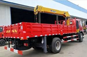 Diskon pompa mesin inti mesin pengangkat konstruksi SQS157-4 derek seluler lengan lurus Mini pemasangan truk teleskopik baru <span class=keywords><strong>6</strong></span> <span class=keywords><strong>Ton</strong></span> - Product Image 4