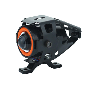 10W Mini U7 faro LED Moto 12V luce auto con <span class=keywords><strong>angelo</strong></span> & occhio di diavolo lampada decorativa di guida Moto riflettore & fendinebbia - Product Image 1