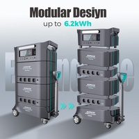 Générateur solaire Sorein 2024 de bonne qualité 6 kW, station d'alimentation solaire portable 6000 W, onduleur 5 kWh, entrepôt européen