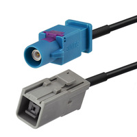 Fakra Cable FAKRA VW Seat Skoda RCD RNS 510 310 315 adaptateur d'antenne radio diviseur antenne Radio automatique
