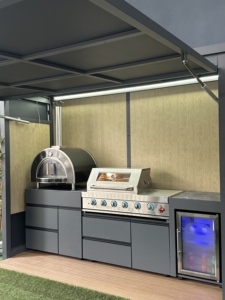 New Arrival Luxurious Modern Stainless Steel <strong>BBQ</strong> Outdoor Kitchen Cabinet <strong>Gas</strong> Grill <strong>6</strong> <strong>Burners</strong> Remote Control Customizable Height - Product Image 3