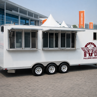 Camion de restauration rapide multifonctionnel clé en main à rendement élevé (ROI), certifié CE CoC, pour la vente de bonbons et de nourriture rapide en rue