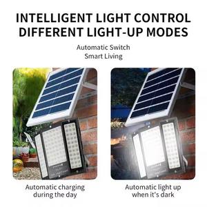 遥控泛光灯Ip67户外防水智能300w 500w Led太阳能泛光灯 - Product Image 2