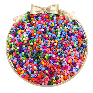 도매 DIY 2/3/4mm 유리 시드 비즈 수제 DIY 비즈 팔찌 목걸이 제작 도구 액세서리 - Product Image 5