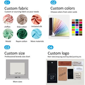 High Quality Wholesale Muslim Head Wrap Stretchy <strong>Scarf</strong> Premium Jersey Modal Cotton Hijab Custom <strong>Box</strong> for Muslim Women - Product Image 5